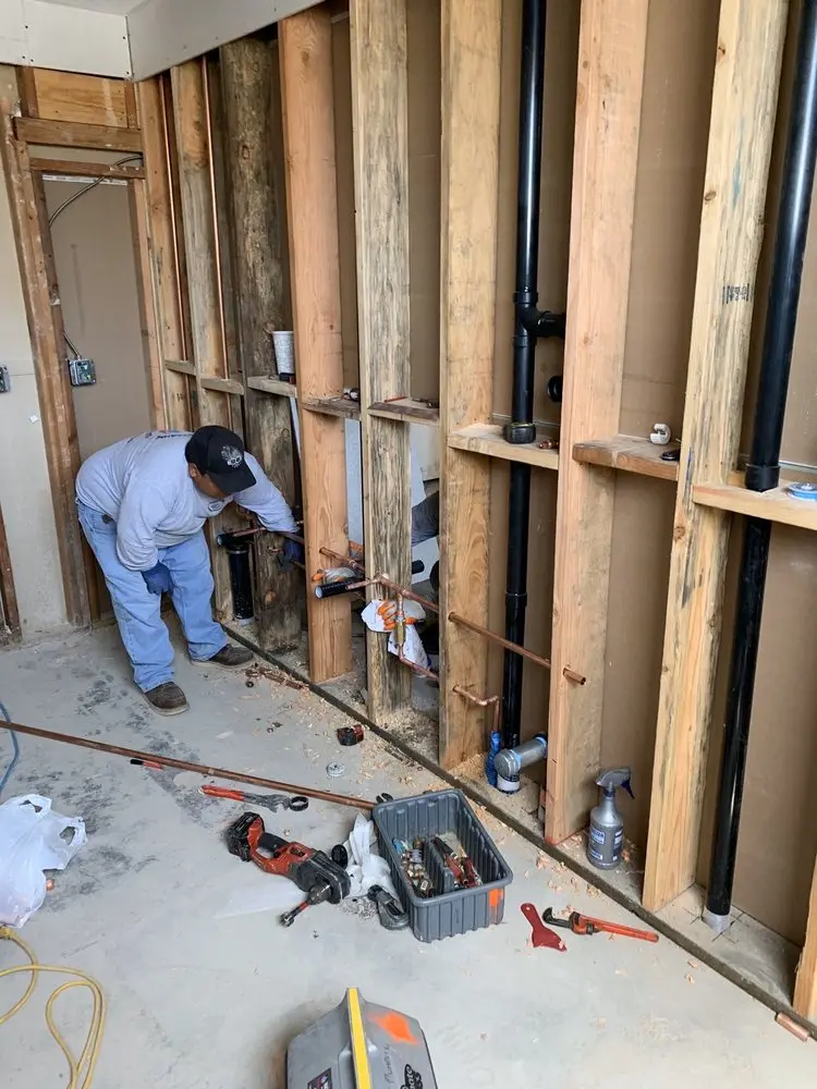 Commercial rough-in plumbing for Water Heater Replacement in Lake Wimauma